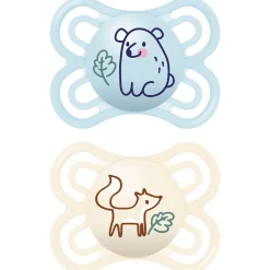 MAM fopspeen Perfect Silikon 0-6 maanden Blue