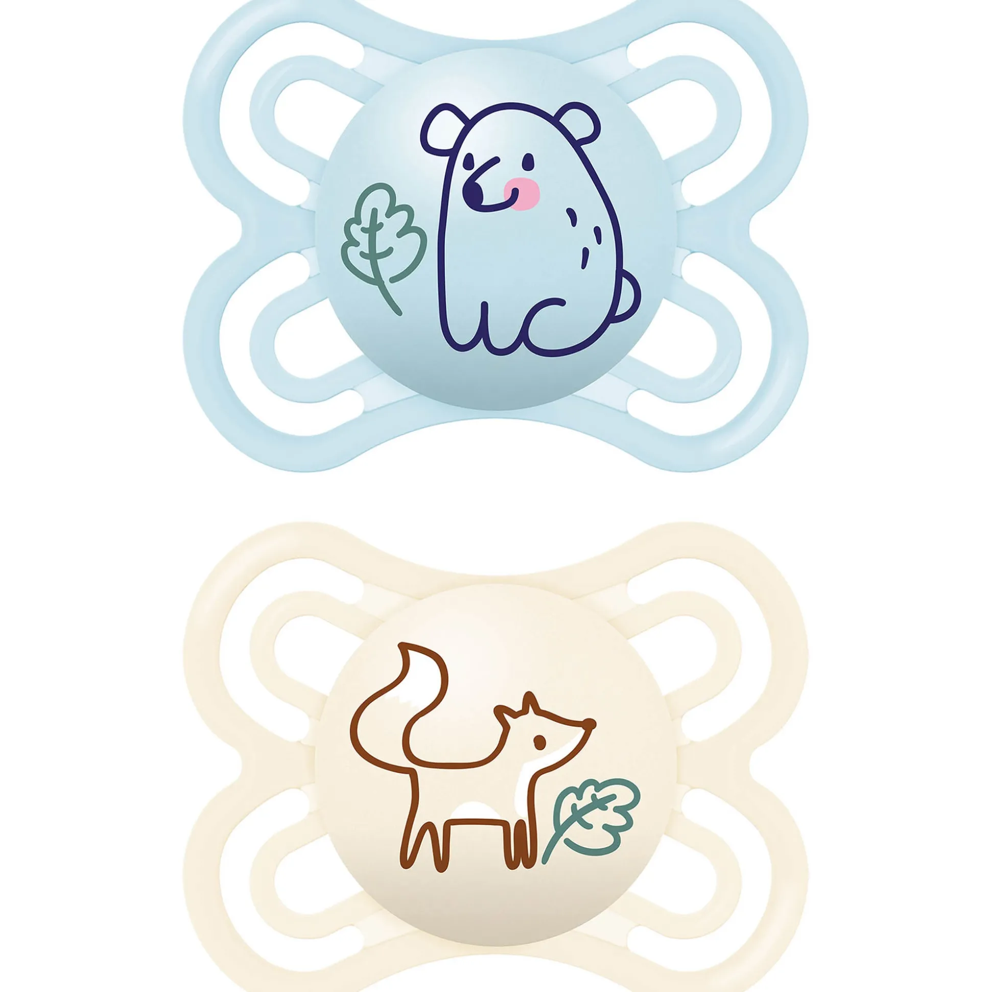 MAM fopspeen Perfect Silikon 0-6 maanden Blue