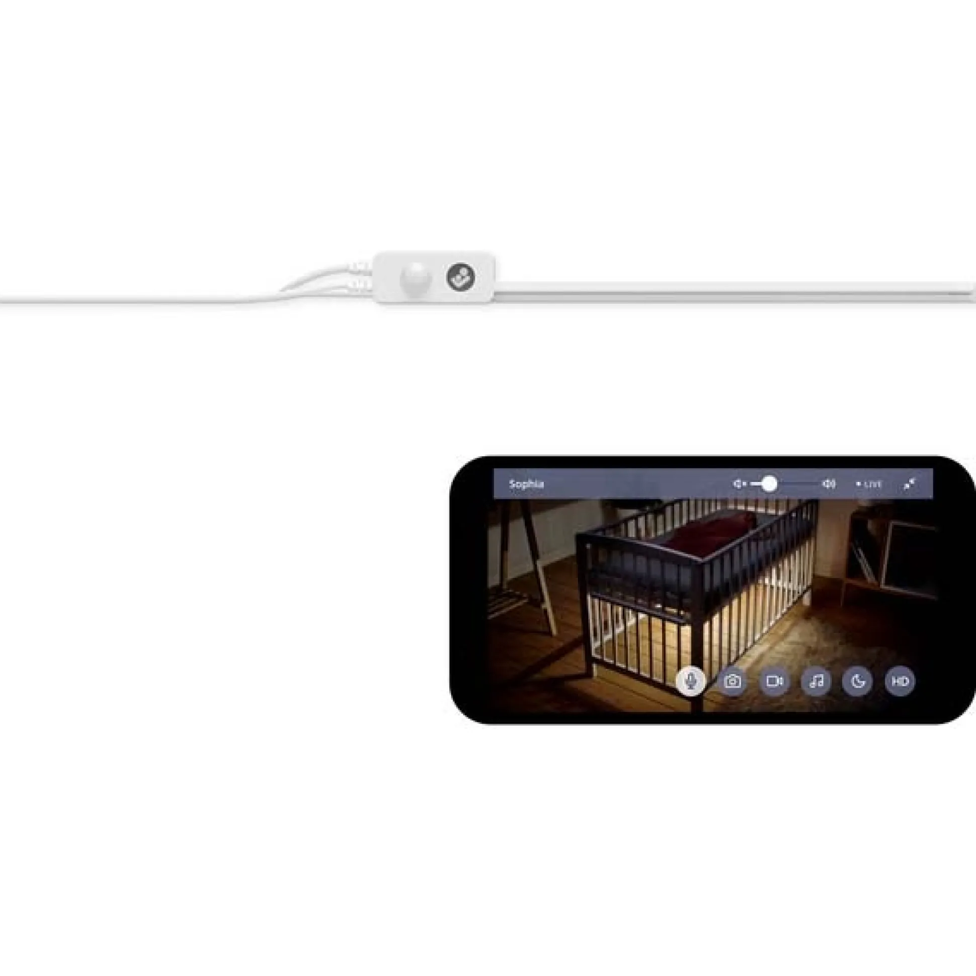 Maxi-Cosi Glow wieg- en ledikantlampje wit