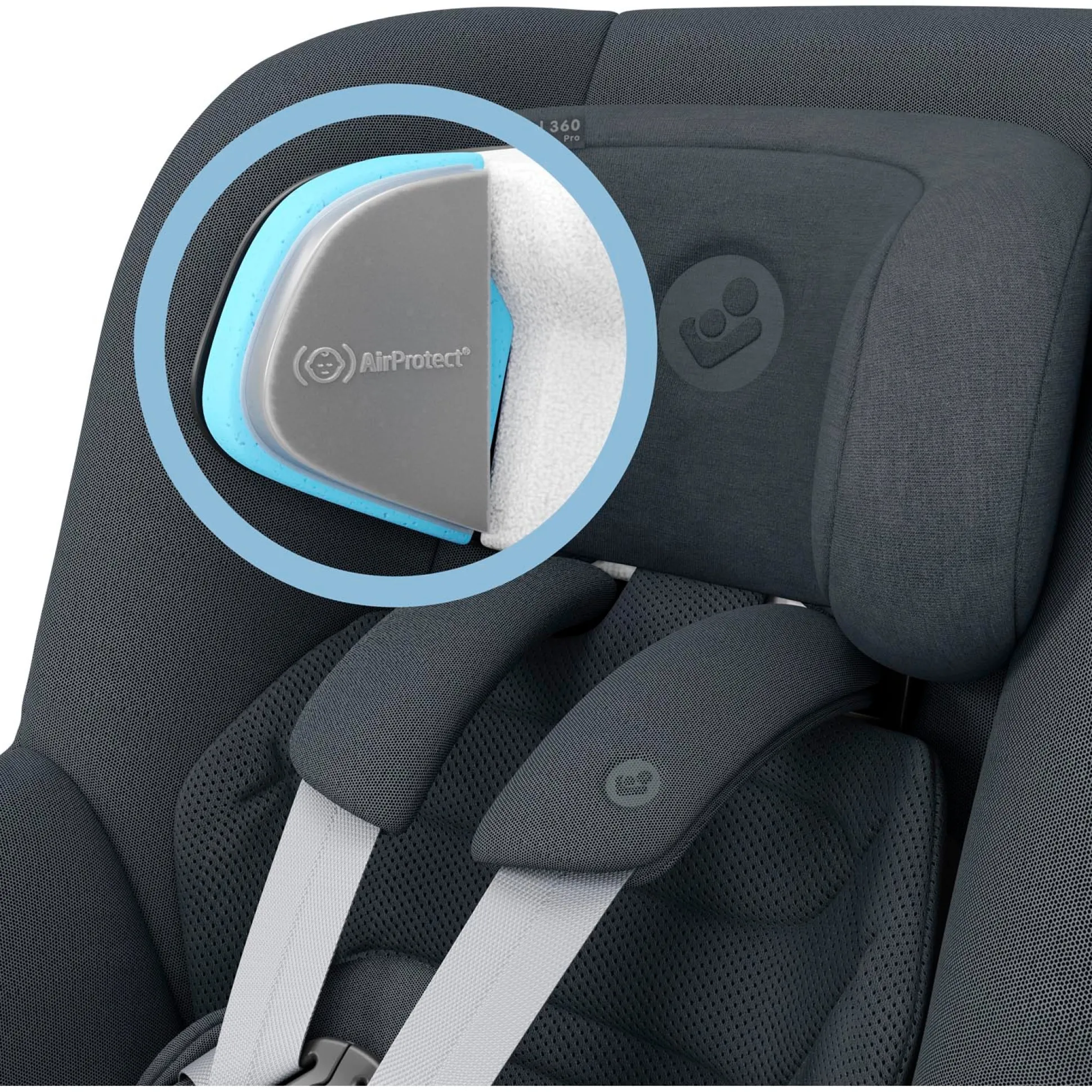 Maxi-Cosi Pearl 360 Pro i-Size Authentic Graphite2