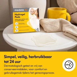 Medela hydrogel pads 4 stuks