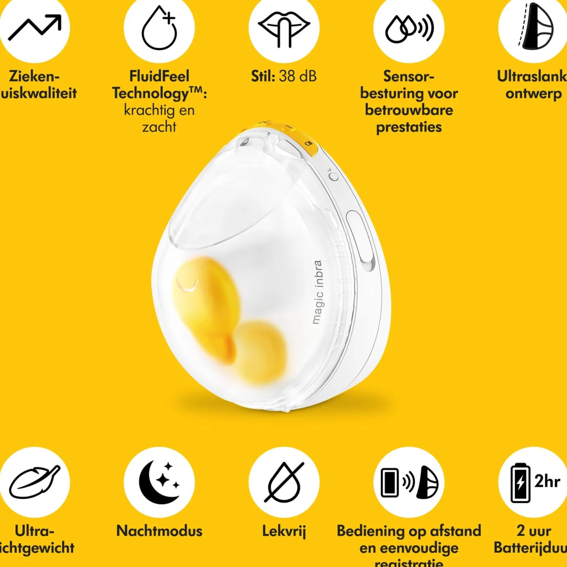 Medela Magic InBra - Enkele draagbare borstkolf