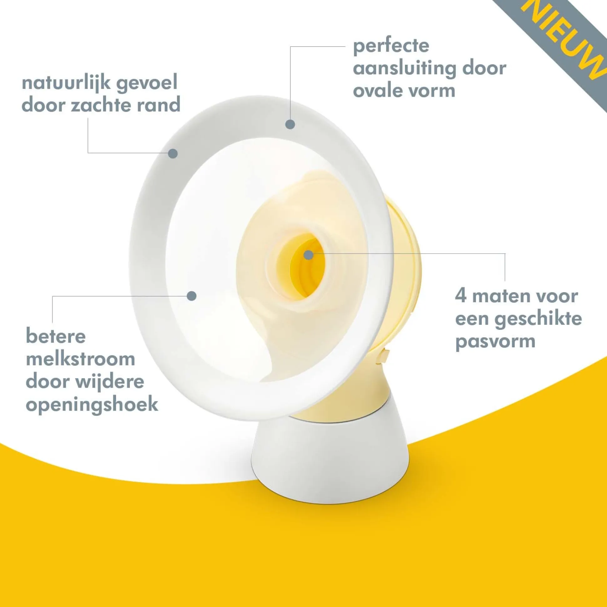 Medela Swing Personal Fit Flex Borstschild maat M