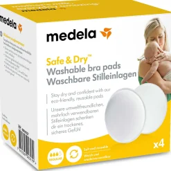 Medela Wasbare zoogkompressen (per 4 stuks)
