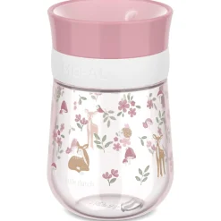 Mepal 360 graden drinkbeker Fairy Garden roze