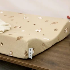 Meyco aankleedkussenhoes Forest Animal beige