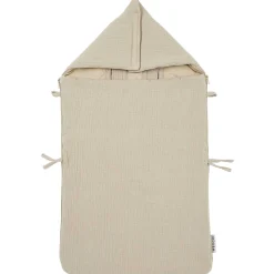 Meyco autostoel voetenzak Pre-washed Hydrofiel Sandbrown