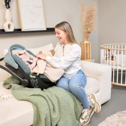 Meyco autostoel voetenzak Pre-washed Hydrofiel Sandbrown