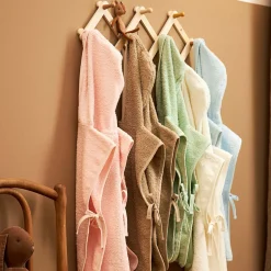 Meyco badponcho badstof bruin