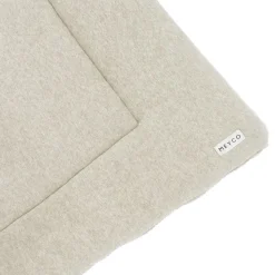 Meyco boxkleed Knit basic met teddy Sandbrown