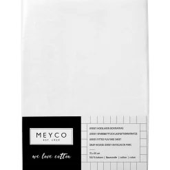 Meyco boxmatrashoes jersey 75x95cm wit