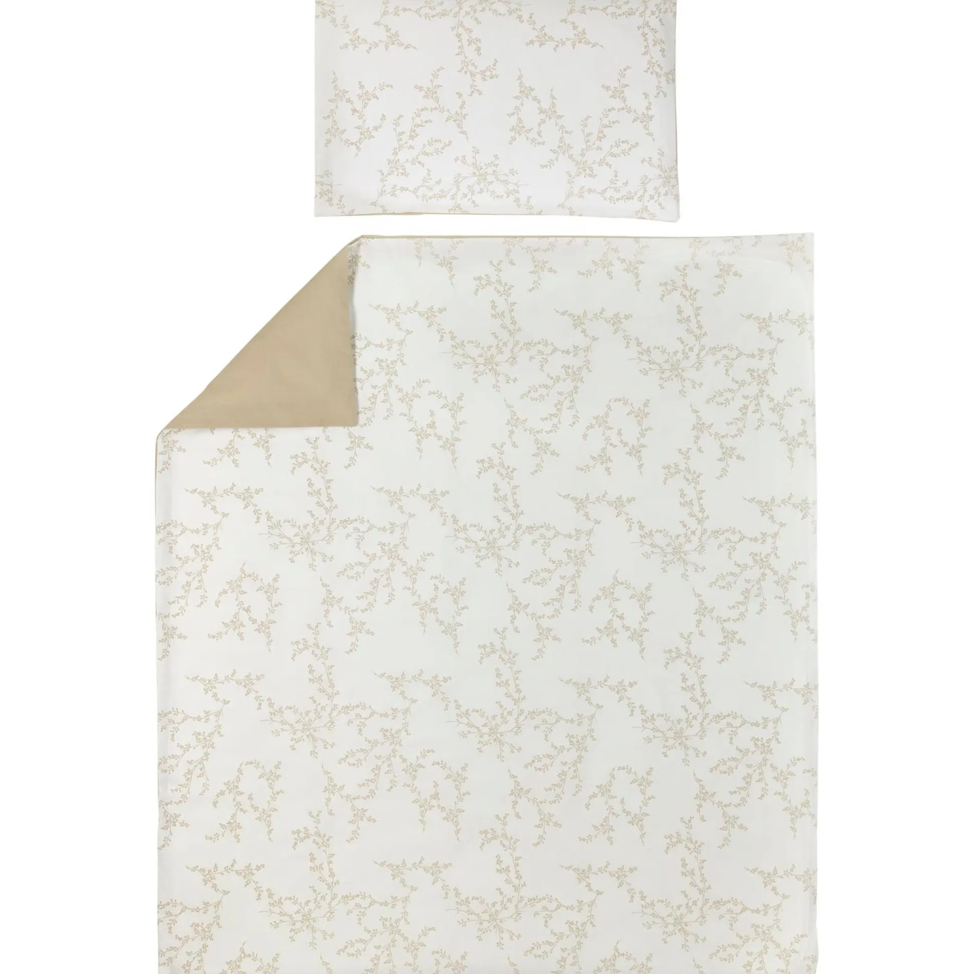 Meyco junior dekbed overtrek beige