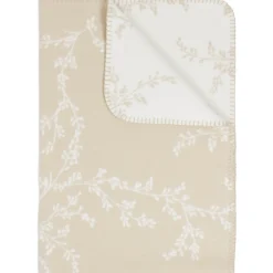 Meyco ledikantdeken branches beige