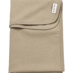 Meyco ledikantdeken pure taupe taupe