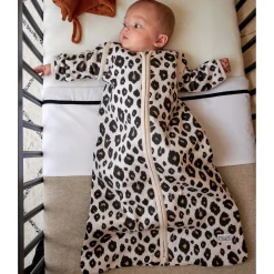 Meyco ledikantdeken sand melange bruin