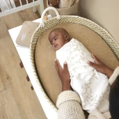 Meyco swaddle branches 2 stuks 3-6 maanden Sandbrown