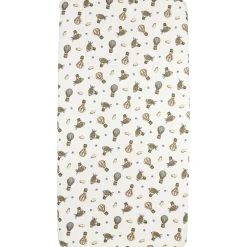 Meyco wieghoeslaken air balloons wit