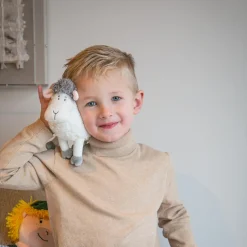 Mike & Molly knuffel Mike 20 cm White