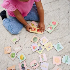 Montessori puzzel groente Multi