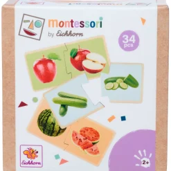 Montessori puzzel groente Multi