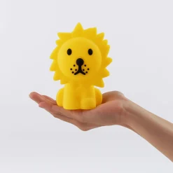 Mr Maria lampje leeuw 13cm geel