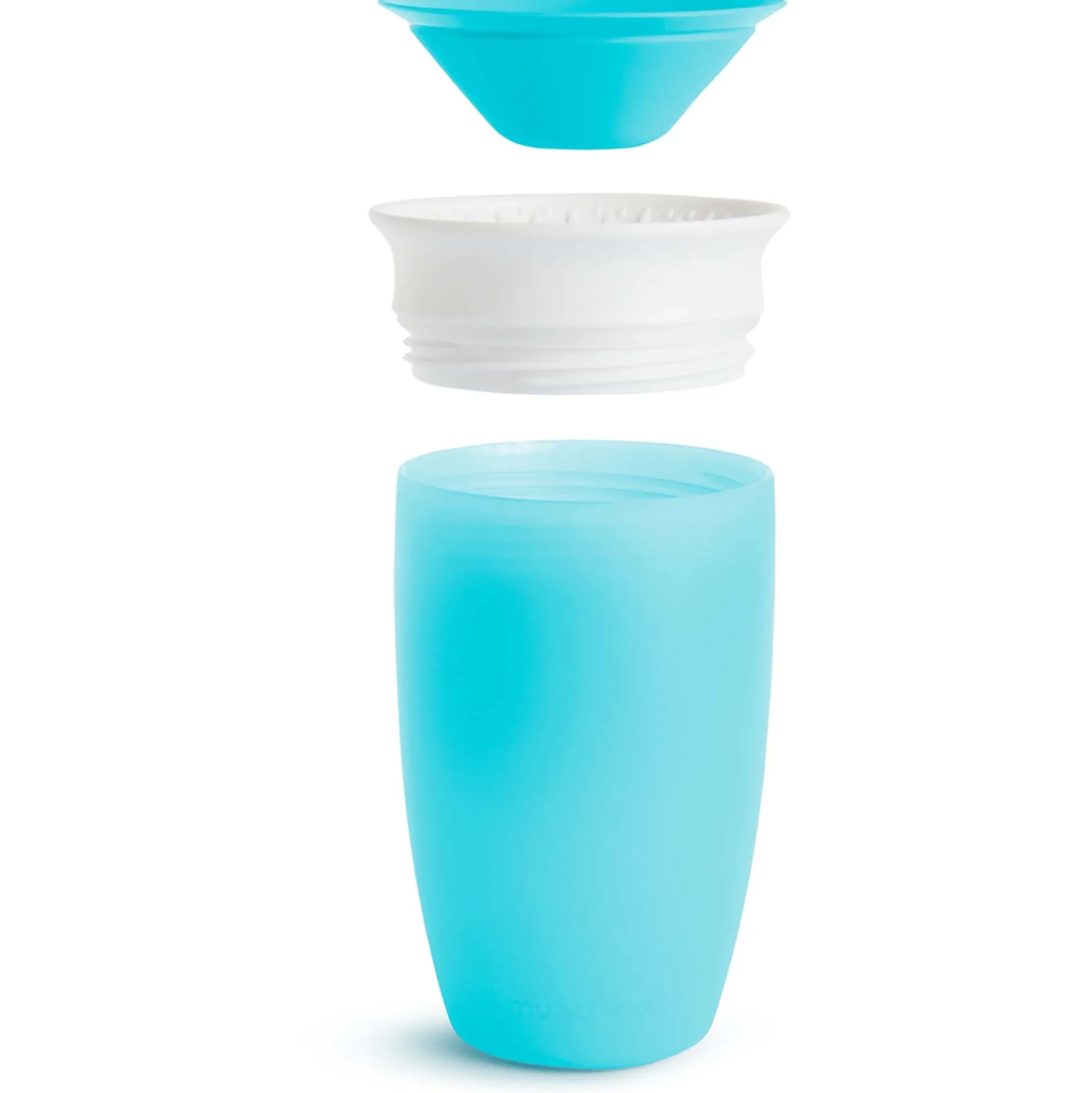 Munchkin drinkbeker Miracle 360 graden - 296 ml 12+ maanden blauw