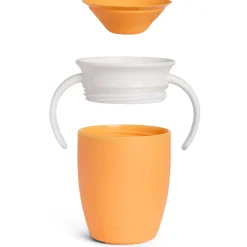 Munchkin drinkbeker miracle 360 graden 207ml 6+ maanden oranje