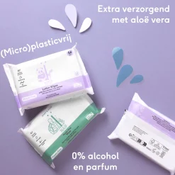 Naïf Plasticvrije Lotion Billendoekjes 8 pack