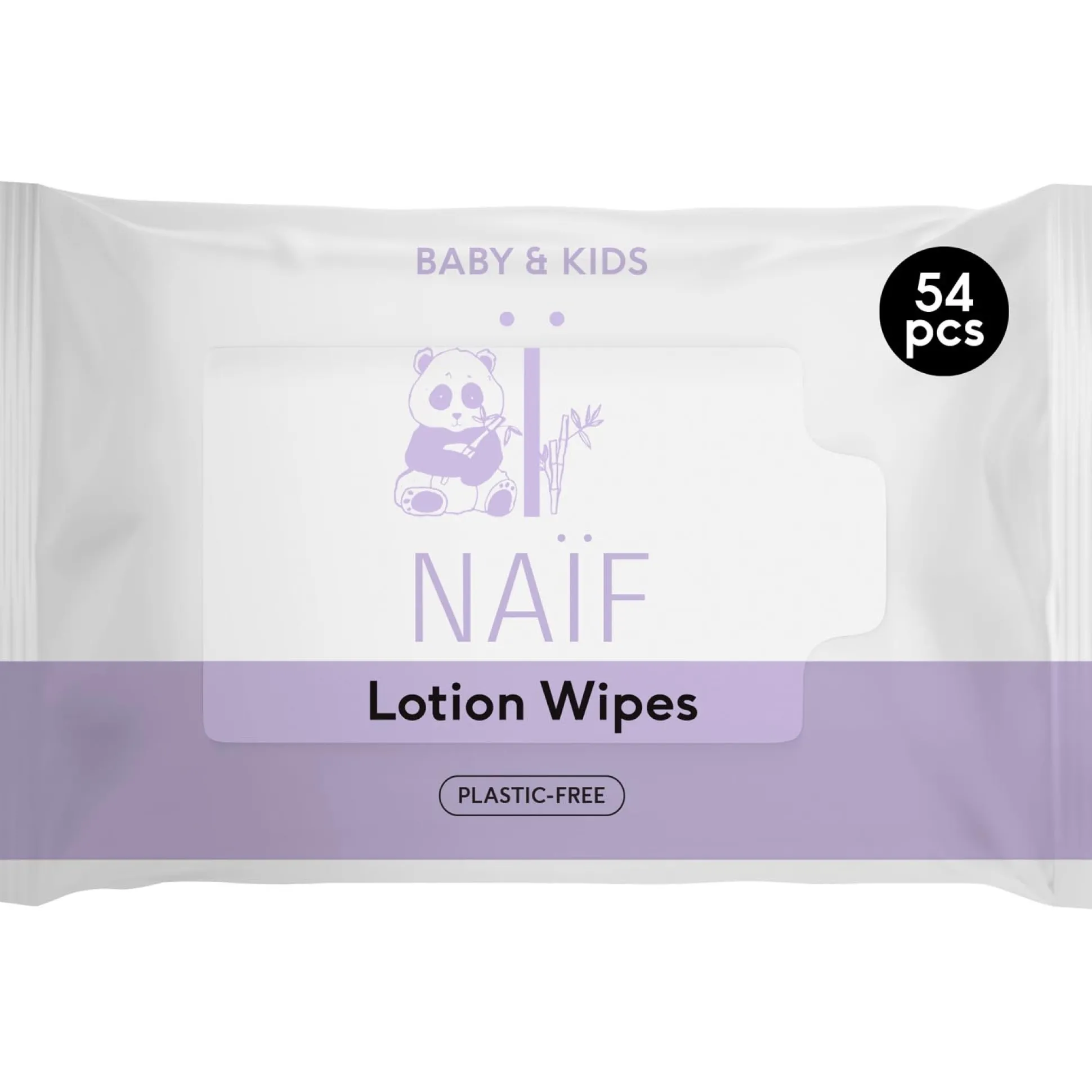 Naïf Plasticvrije Lotion Billendoekjes 54 stuks