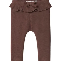 Name it baby legging effen paars