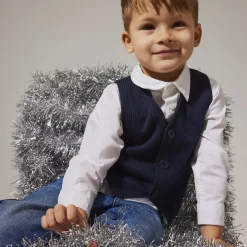 Name It peuter blouse lange mouwen effen wit