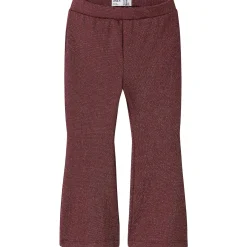 Name it peuter broek flared  effen rood