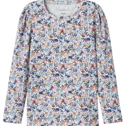 Name it peuter shirt lange mouwen bloemen multi