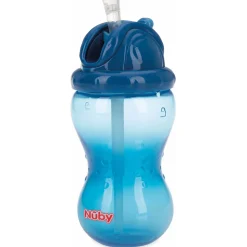 Nûby flip it antilekbeker 360ml blauw