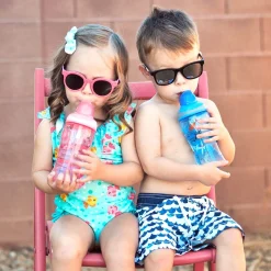 Nûby Flip-it rietjesbeker 18+ maanden blauw