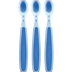 Nûby warmtegevoelige lepeltjes blauw