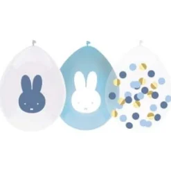 Nijntje ballonnen 5st Blue