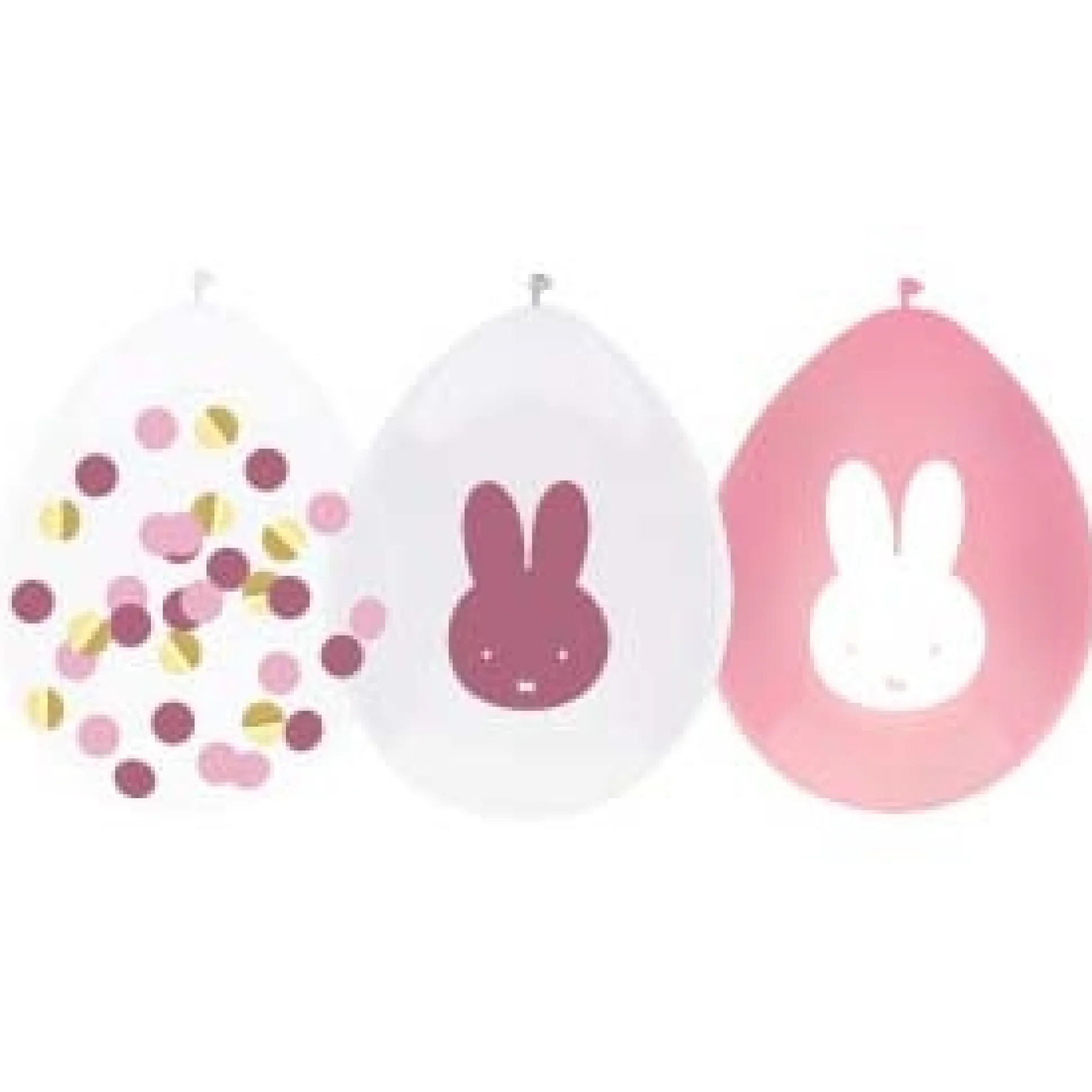 Nijntje ballonnen 5st Pink