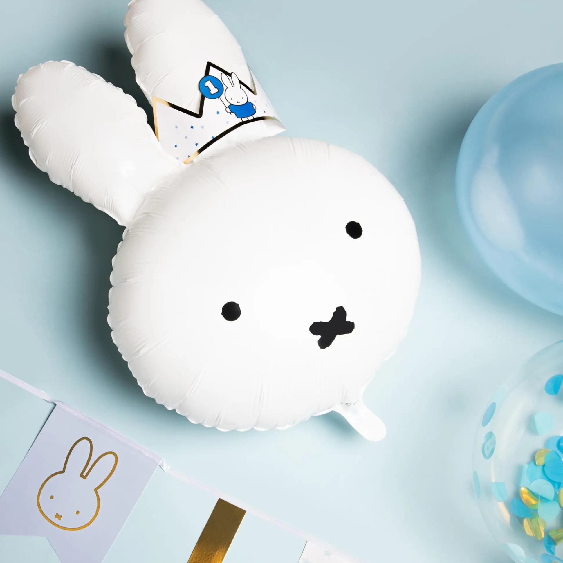 Nijntje hoera een jongen slinger Blue