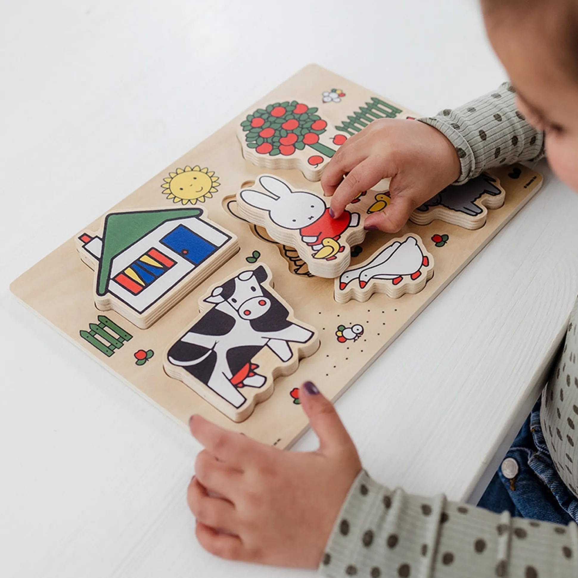 Nijntje houten puzzel Multi