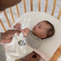 Nijntje Knuffeldoekje Fluffy Pink Pink