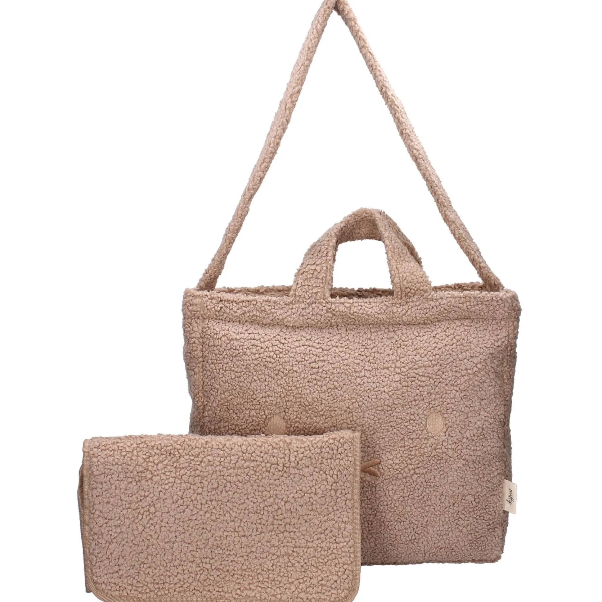 Nijntje luiertas teddy Beigebrown