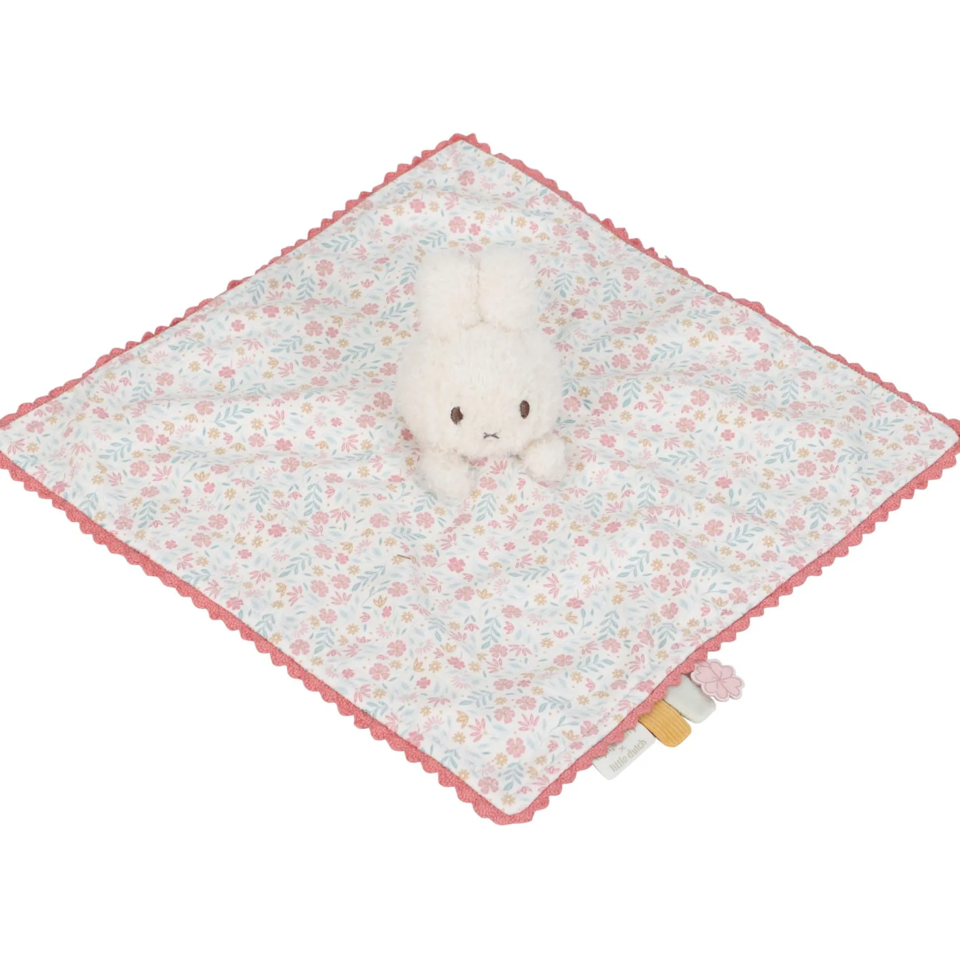 Nijntje x Little Dutch knuffeldoekje Blossom Pink