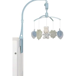 Nijntje x Little Dutch muziekmobiel Lucky Leaves Light Blue