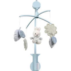 Nijntje x Little Dutch muziekmobiel Lucky Leaves Light Blue