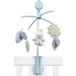 Nijntje x Little Dutch muziekmobiel Lucky Leaves Light Blue