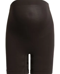 Noppies zwangerschapsshort seamless lang  effen zwart