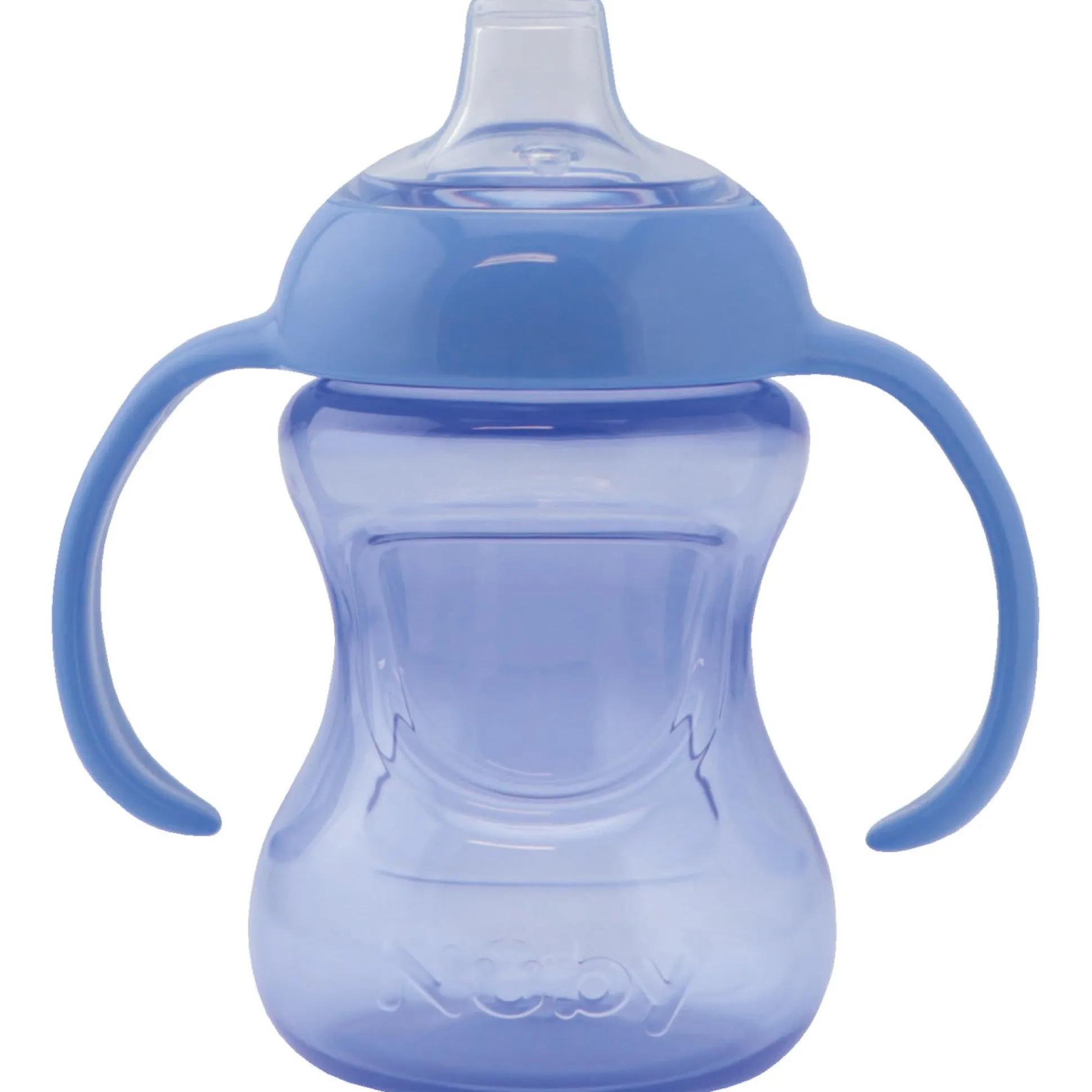 Nuby antilekbeker swirl blauw