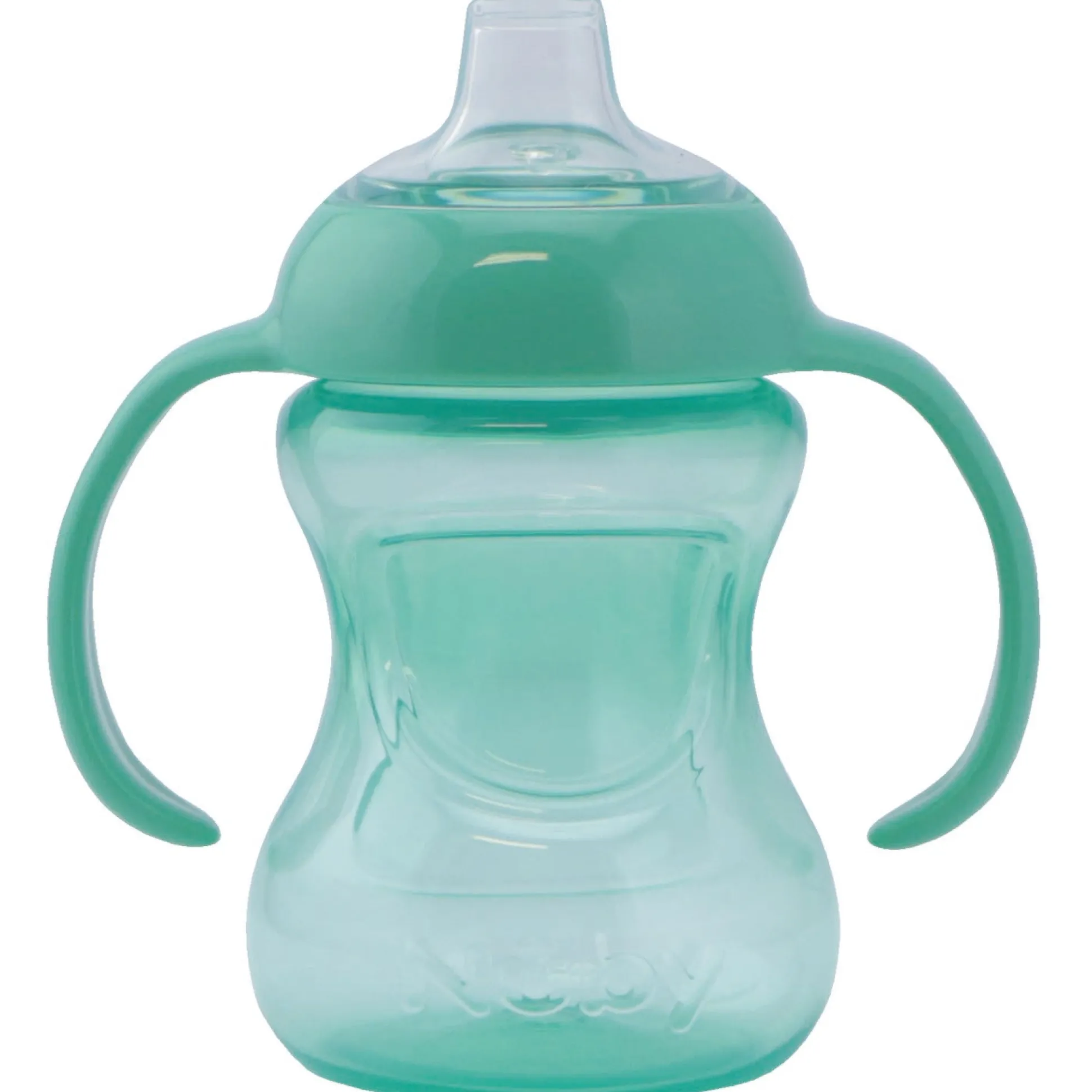 Nuby antilekbeker swirl groen