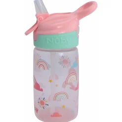 Nuby flip it beker zachte tuit roze